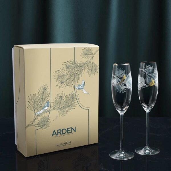 ชุดของขวัญแก้วไวน์ ARDEN - Champagne Set - Image 2