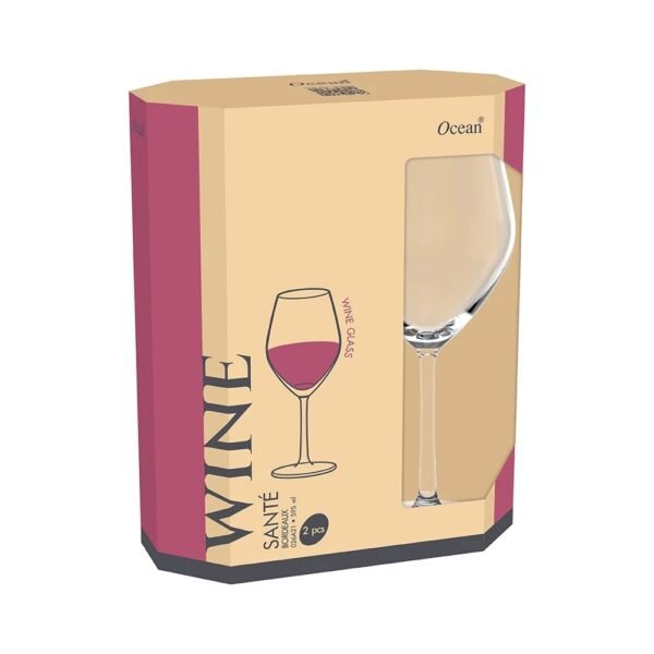 OCEAN แก้วไวน์แดง SANTE BORDEAUX 595 ml - Image 3